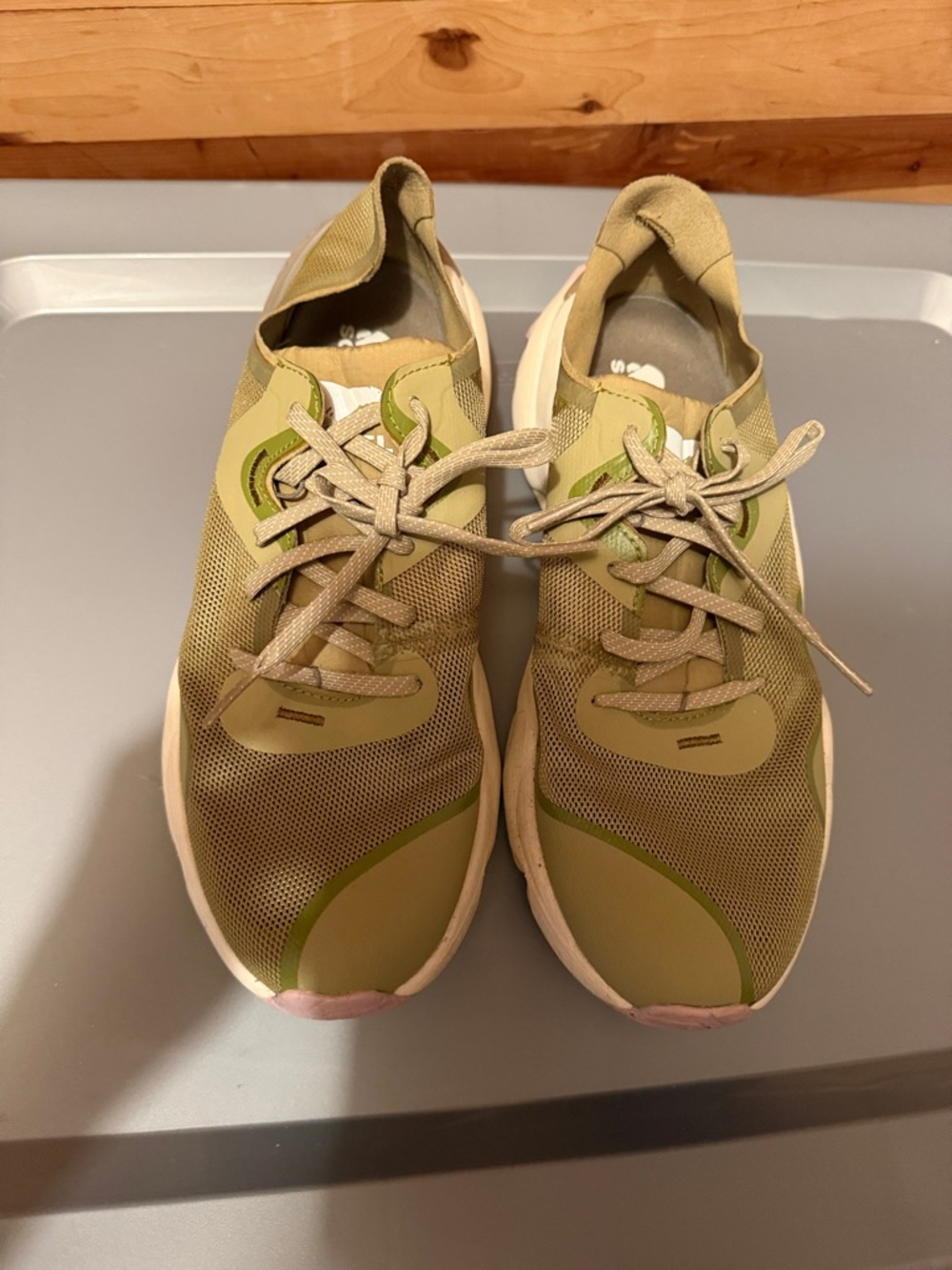 Sorel Women's Olive Green Athletic Sneakers